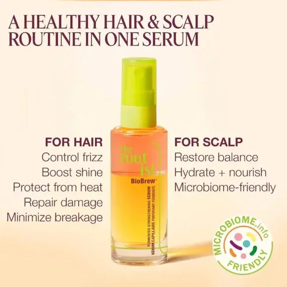 ❣️2/$36 NIB The Rootist BioBrew Fermented Leave-in Hair Serum Full Size $48.00 - Picture 7 of 16